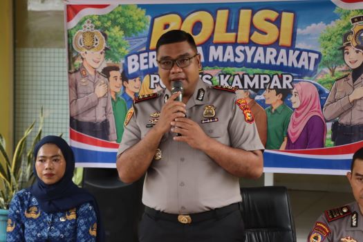 Kapolres Kampar Gelar Forum Diskusi Bersama Masyarakat Kelurahan Bangkinang